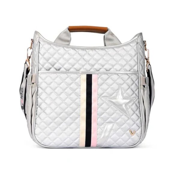 Voleé Crossbody Nylon Satchel Paddleball Pickleball Tote Purse Handbag Bag - Picture 1 of 10